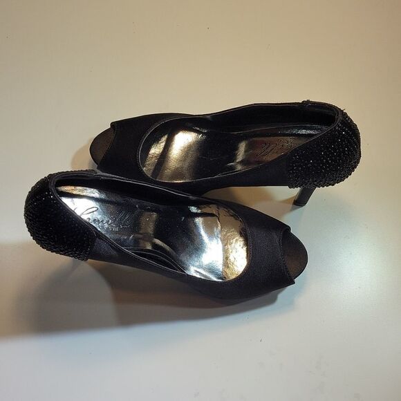 CAMILLE LA VIE PEEP TOE HIGH HEEL STILETTOS PUMP SHOES - Picture 12 of 15